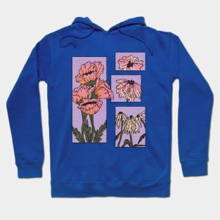 Wilt flower (purple) Hoodie